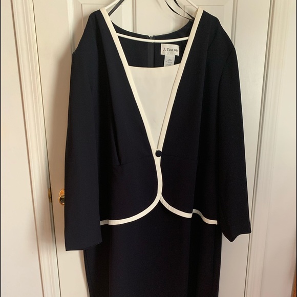 J Taylor One Piece Dress - Picture 1 of 4